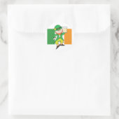 Sticker Rond Indicateur Leprechaun (Sac)