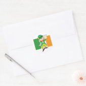 Sticker Rond Indicateur Leprechaun (Enveloppe)