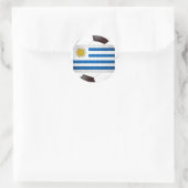 Sticker Rond Indicateur national Uruguay (Sac)