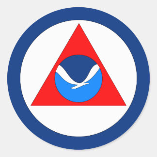 Sticker Rond Indicateur NOAA