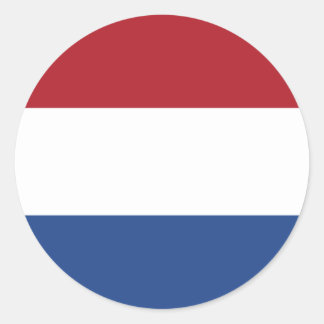 Sticker Rond Indicateur Pays-Bas