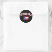 Sticker Rond Indicateur Porto Rico (Sac)