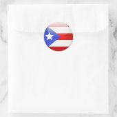 Sticker Rond Indicateur Porto Rico (Sac)