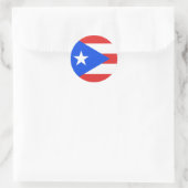 Sticker Rond Indicateur Porto Rico (Sac)
