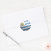 Sticker Rond Indicateur rond Uruguay (Enveloppe)