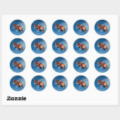 Sticker Rond Indicateur Union (Feuille)