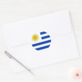 Sticker Rond Indicateur Uruguay (Enveloppe)