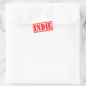 Sticker Rond Indie (Sac)