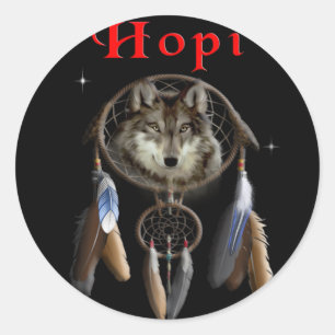 Sticker Rond Indien