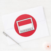 Sticker Rond Indonésie (Enveloppe)