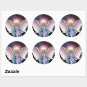 Sticker Rond Indriel (Feuille)