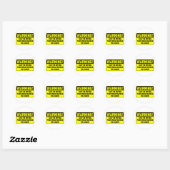 STICKER ROND INFIER (Feuille)