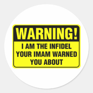STICKER ROND INFIER