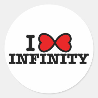 Sticker Rond Infinité