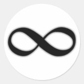 Sticker Rond Infinité (Devant)
