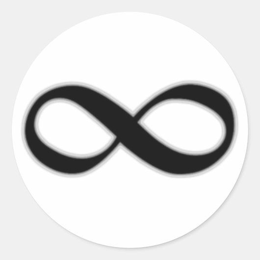 Sticker Rond Infinité (Devant)