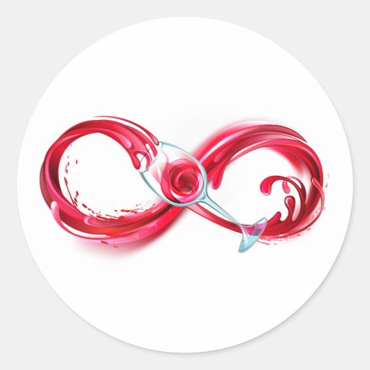 Sticker Rond Infinity (Devant)