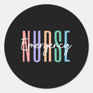 Sticker Rond Infirmière Infirmière Infirmière Infirmière Infirm