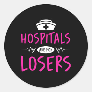 Sticker Rond Infirmière pénitentiaire Détenu Infirmière péniten