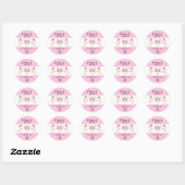 Sticker Rond Infirmières Mignonnes (Feuille)