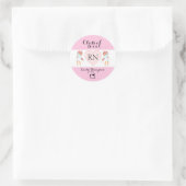 Sticker Rond Infirmières Mignonnes (Sac)