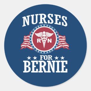 STICKER ROND INFIRMIÈRES POUR DES PONCEUSES DE BERNIE
