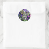 Sticker Rond Influence de la lune (Sac)