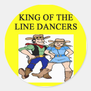 Sticker Rond ing de ligne danse