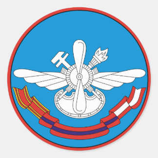 Sticker Rond Ingénieur Militar de l'Armée de l'Air de Nikolai
