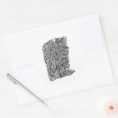 Sticker Rond Innerbeastman (Enveloppe)