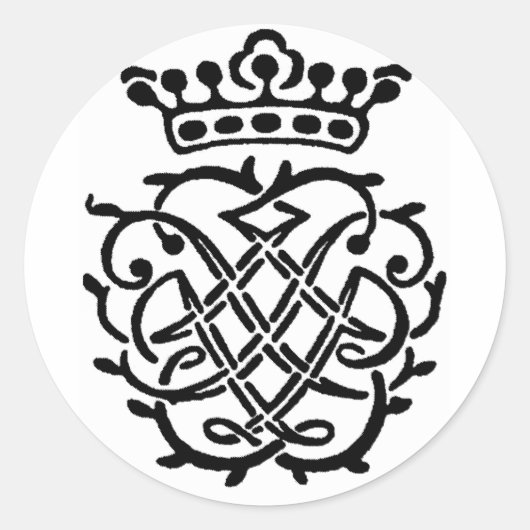 Sticker Rond Insigne Bach (Devant)