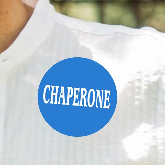 Sticker Rond Insigne de chaperone