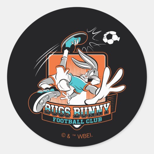 Sticker Rond Insigne du club de football BUGS BUNNY™ (Devant)