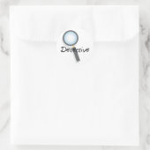 Sticker Rond Inspecteur (Sac)