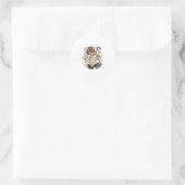 Sticker Rond Inspecteur Wolf (Sac)