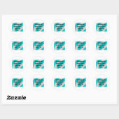 Sticker Rond Inspiration (Feuille)