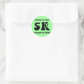 Sticker Rond Inspiration 5K (Sac)