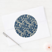 Sticker Rond Inspiration des motifs persans (Enveloppe)