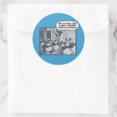 Sticker Rond Instructeur de l'école de soins infirmiers - Doohi (Sac)