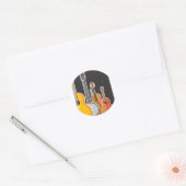 Sticker Rond Instrument Medley (Enveloppe)