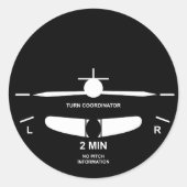 Sticker Rond Instruments financiers (Devant)