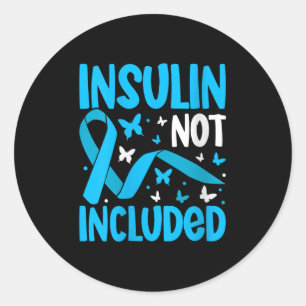 Sticker Rond Insuline pour femmes non incluse