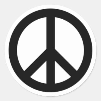 Sticker Rond Interdire la bombe