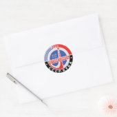 Sticker Rond Interkosmos (Enveloppe)
