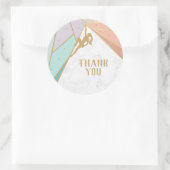 Sticker Rond Invitation Escalade Rock (Sac)