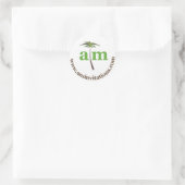 Sticker Rond Invitations Anna Murray (Sac)