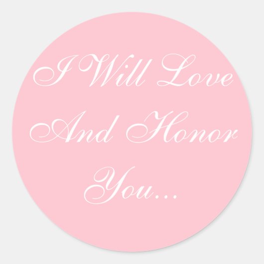 Sticker Rond Invitations personnalisés Bubble Gum rose (Devant)