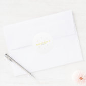 Sticker Rond iPhone / coque ipad (Enveloppe)