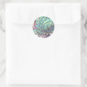 Sticker Rond Iridescent Beautiful (Sac)