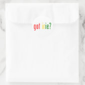 Sticker Rond irie obtenu ? (Sac)